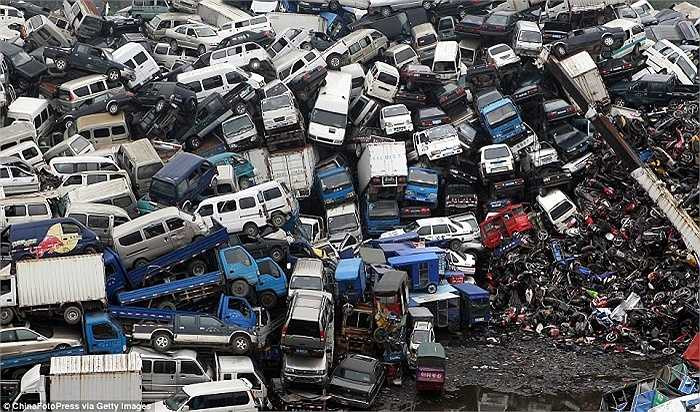 Số lượng xe nhiều khiến không khí ô nhiễm nặng