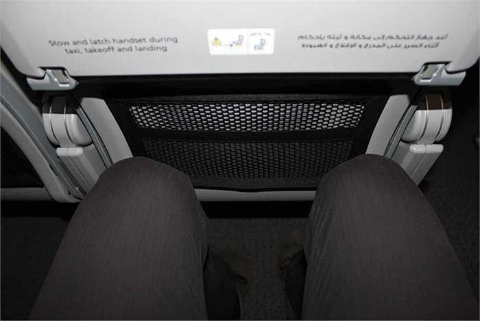 Vị trí đặt chân rộng rãi so với các dòng máy bay khác