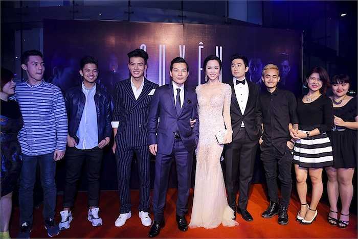 Dàn diễn viên của 'Quyên' và Top 7 Vietnam Idol 2015.