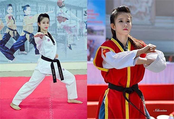 Đến SEA Games 27 (Myanmar 2013), “hotgirl” 24 tuổi này đã giành được HCV đầu tiên tại Ngày hội thể thao lớn nhất Đông Nam Á ở nội dung biểu diễn quyền thuật đồng đội nữ