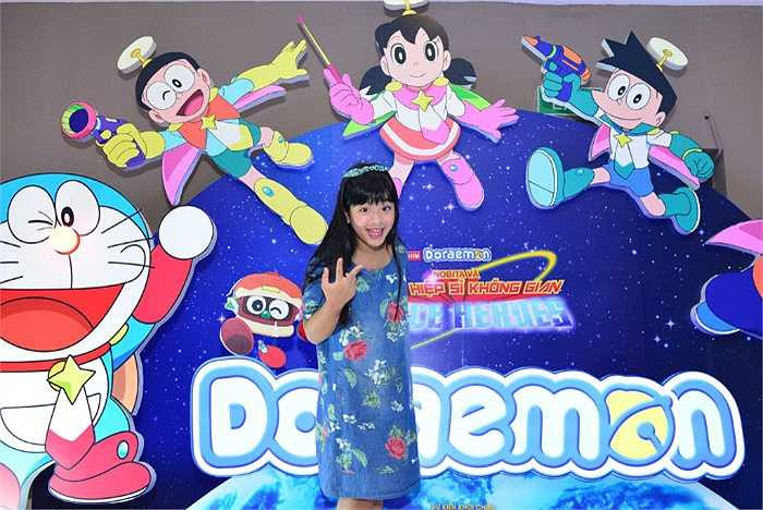 Bé Hồng Khanh - con gái NSƯT Chiều Xuân cũng có mặt.