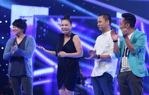 Thu Minh trở lại sau thời gian nghỉ dưỡng hậu thai kỳ.