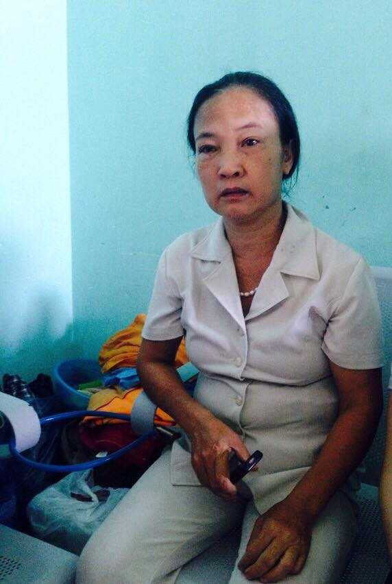 Xót thương nữ công nhân bị tai nạn giao thông nằm liệt giường