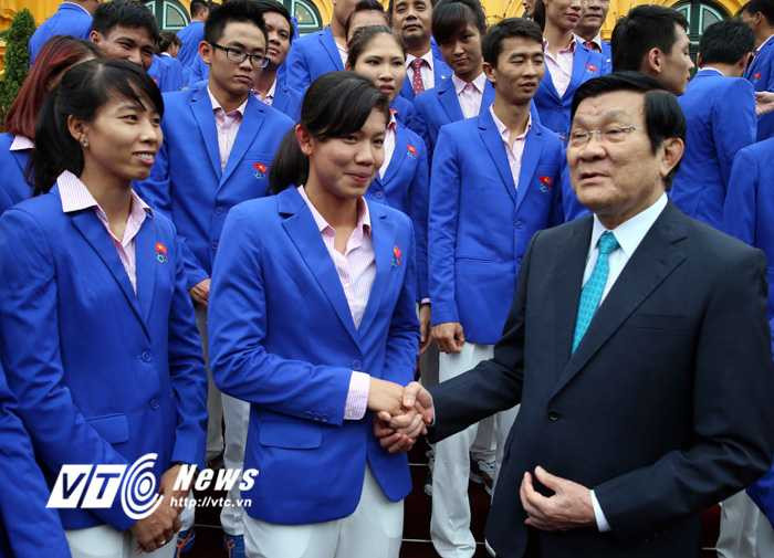 Chủ tịch nước chúc mừng đoàn TTVN