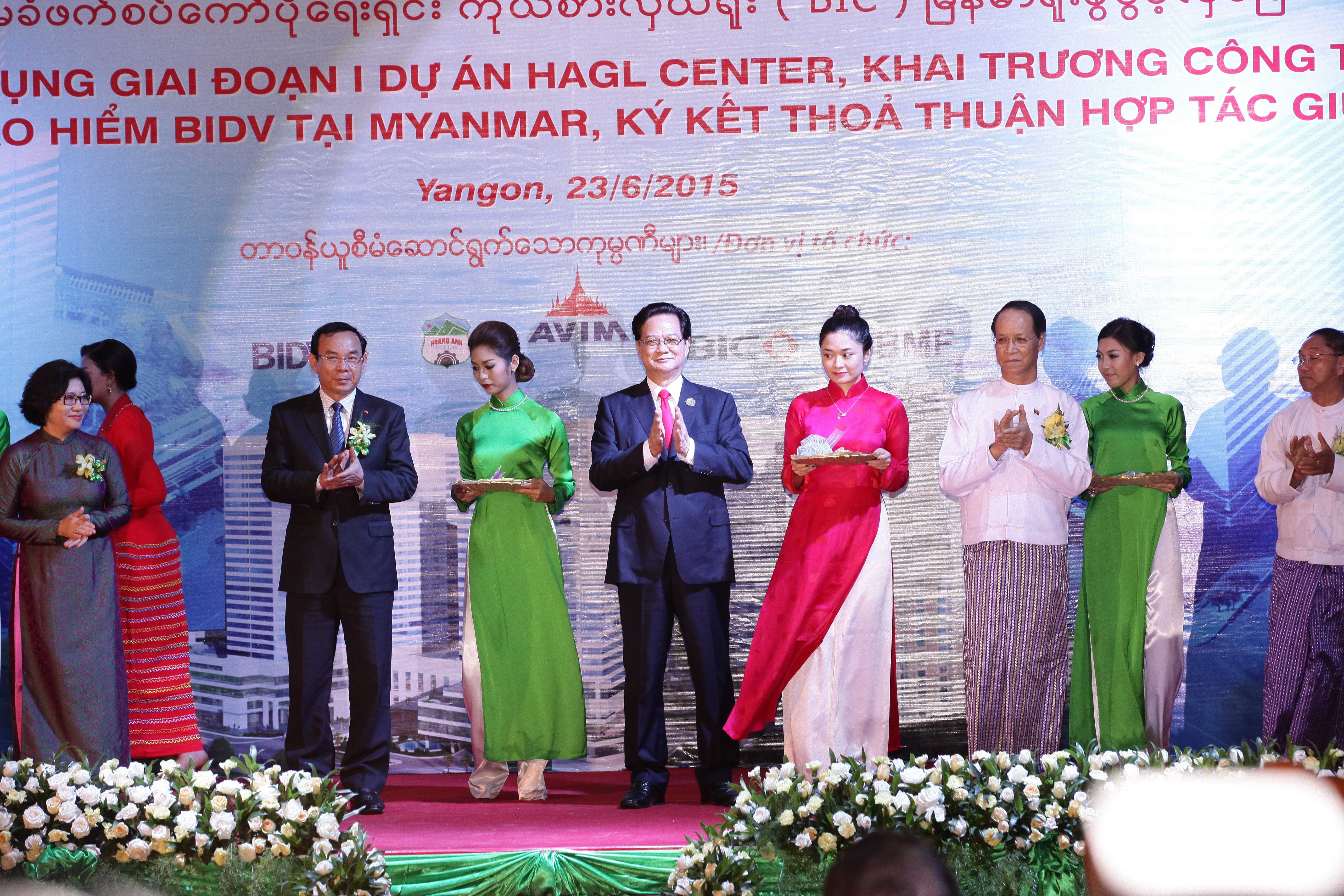 Hoàng Anh Gia Lai bàn giao mặt bằng khu phức hợp tại Myanmar