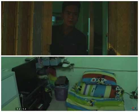 Căn nhà đi thuê của 'bé An' Hùng Thuận.