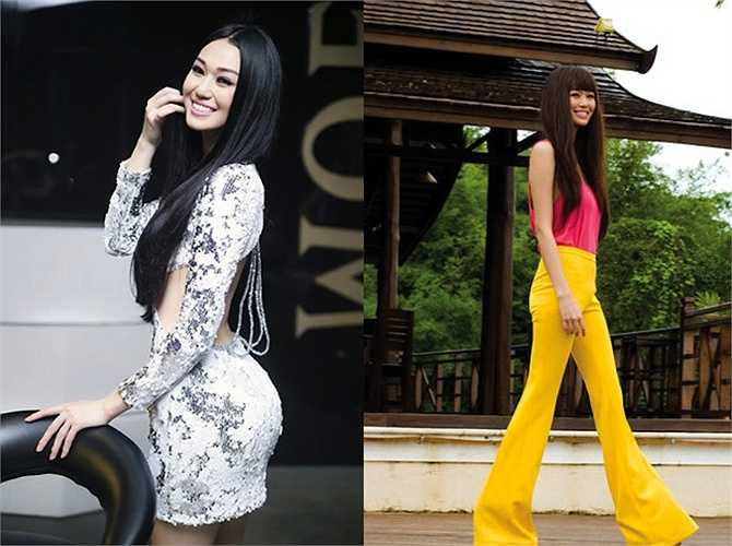 So sánh hết hai hình ảnh này mới thấy vòng 3 của cô khác nhau 'một trời một vực'. 