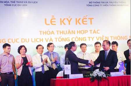 Tổng Cục Du lịch và Mobifone ký thỏa thuận hợp tác sáng 26/6