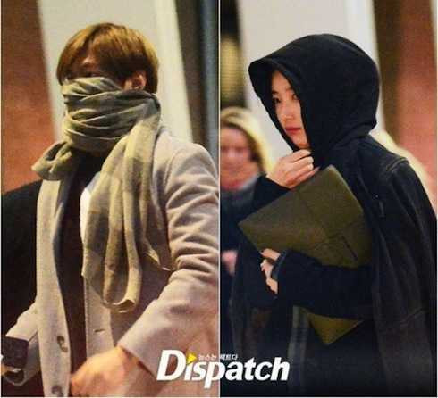 Cặp đôi có nhiều cách ngụy trang mỗi khi gặp nhau.