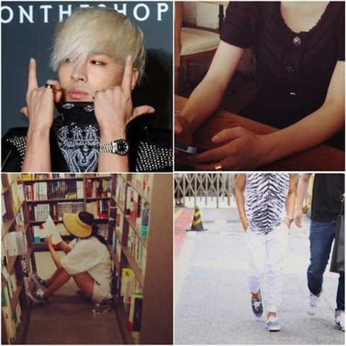 Cả hai diện đồ đôi và đeo nhẫn đôi.