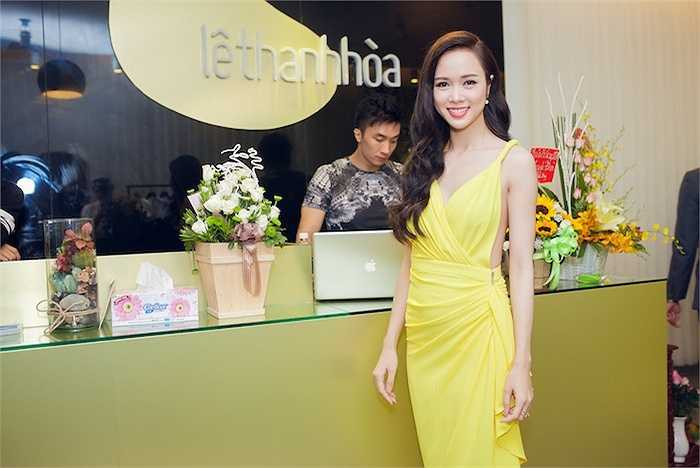 Sự kiện còn có sự tham gia của người đẹp Vũ Ngọc Anh.