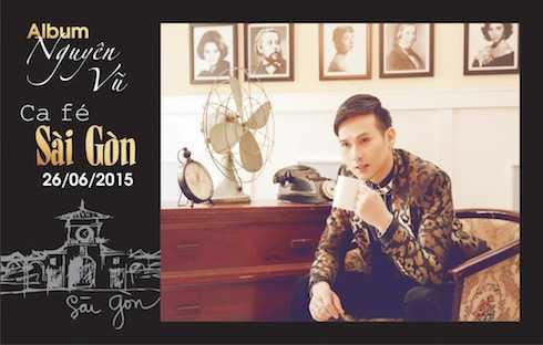 Bìa album Nguyên Vũ - Cà phê Sài Gòn.