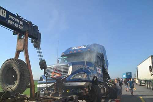 Tài xế ngủ gật gây tai nạn kinh hoàng trên quốc lộ 1A