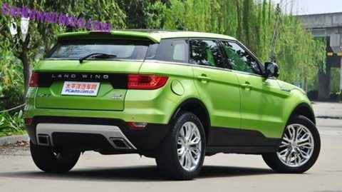 Landwind X7 - chiếc xe 'nhái' Range Rover sẽ ra mắt vào tháng 8