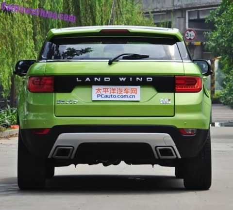 Landwind X7 - chiếc xe 'nhái' Range Rover sẽ ra mắt vào tháng 8