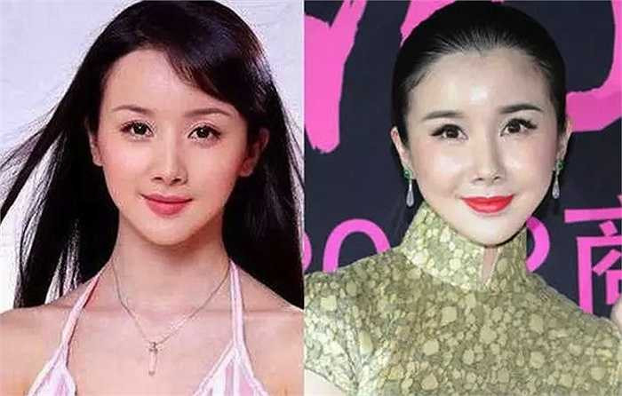 Người đẹp 'Mỹ nhân tâm kế' với gương mặt thanh thoát trước đây và hiện tại. 