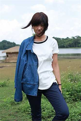 Cũng chính vì vậy mà cô nàng được cả đoàn phim đặt cho biệt danh không hề đụng hàng là 'Chế Thượng' .