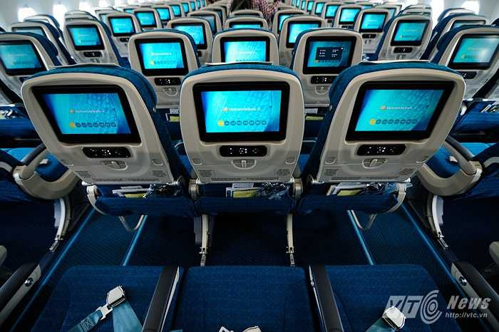 Những hàng ghế được trang bị nhiều tiện nghi