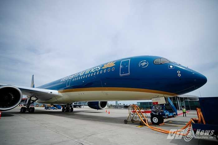 Phần mũi của tàu bay A350-900 XWB