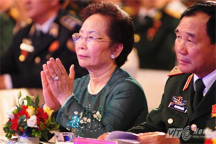 Phó Chủ tịch nước Nguyễn Thị Doan hoan nghênh những chia sẻ từ các chiến sỹ