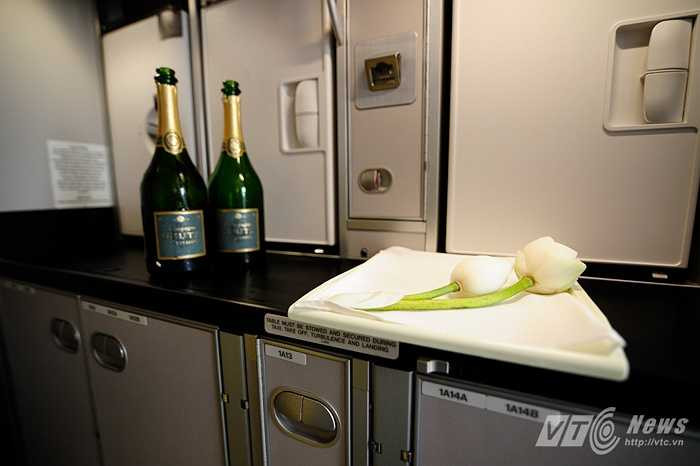 Các đồ uống phục vụ trên máy bay