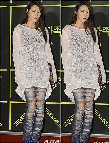 Kahi (After School) bị tín đồ thời trang chê tơi tả trong trang phục này