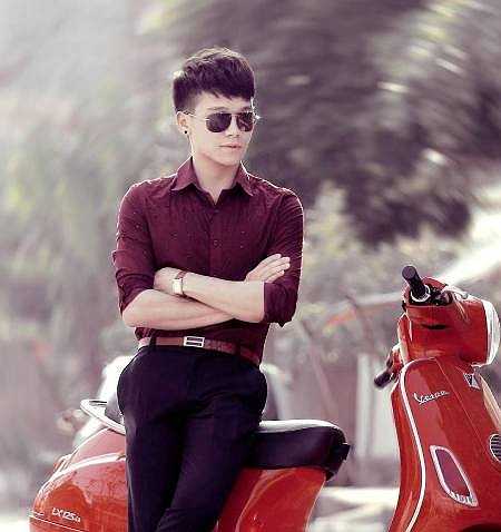 Thần tượng của chàng trai này chính là mẹ