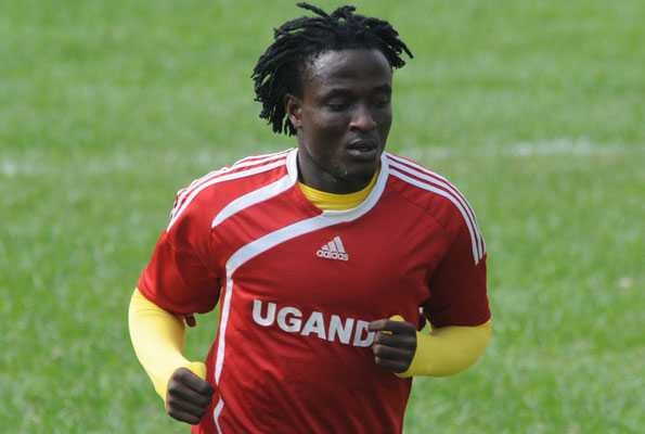 Kizito Geofrey trong màu áo Đội tuyển Uganda