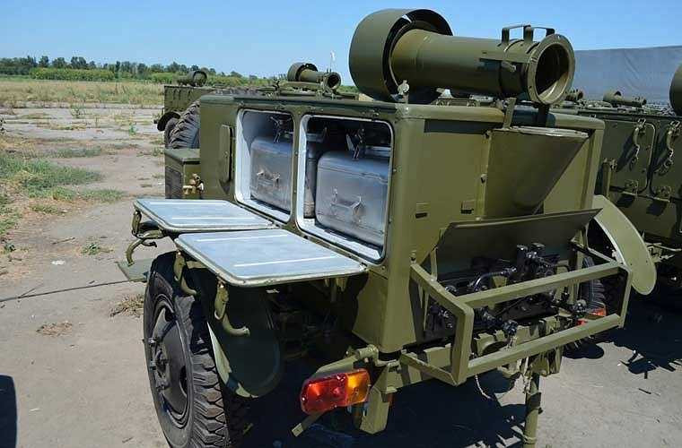  Xe bếp có khả năng cung cấp dinh dưỡng cho 125 binh sĩ (quân số của một đại đội). Một chu trình nấu ăn cho 125 người sẽ mất chừng 50-60 phút. Ảnh: mẫu xe bếp quân sự KP-125 ở Nga. 