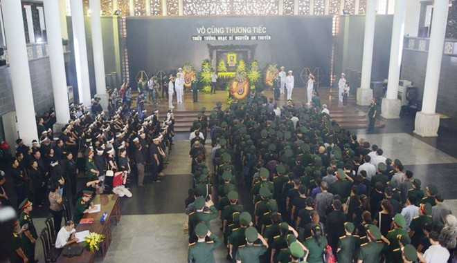 đám tang nhạc sĩ an thuyên