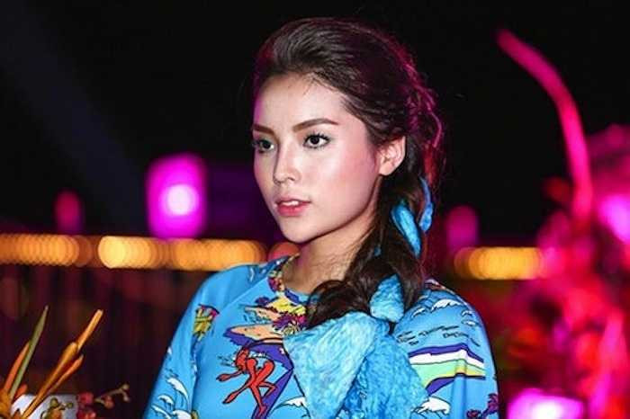 Thời gian gần đây, Kỳ Duyên xuất hiện với chiếc cằm nhọn kỳ lạ.