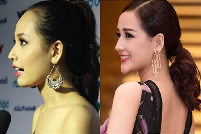 Mai Phương Thuý cũng không ít lần dính nghi vấn phẫu thuật thẩm mỹ.