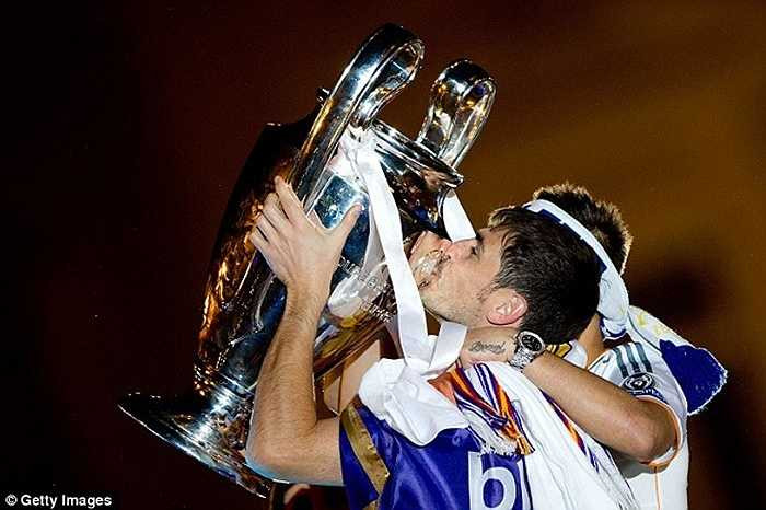 Danh hiệu cuối cùng của Casillas trong màu áo Real là chức vô địch Champions League 2014