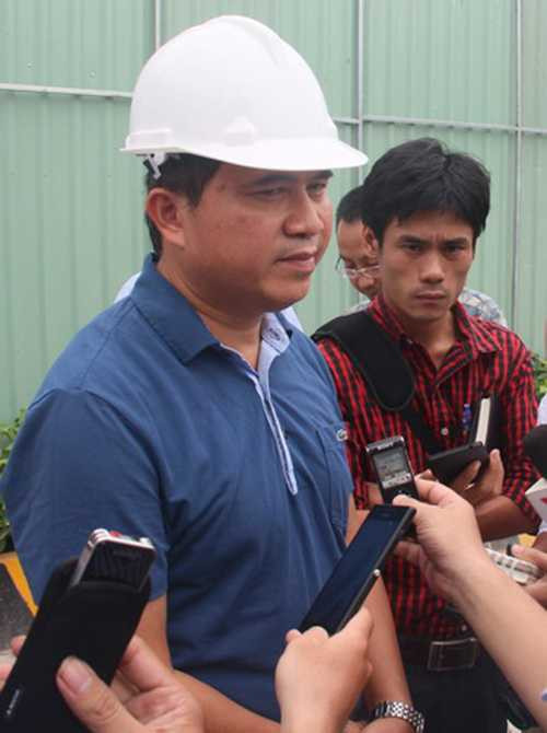 Sập giàn giáo ở TP.HCM: Thứ trưởng Xây dựng xem xét hiện trường