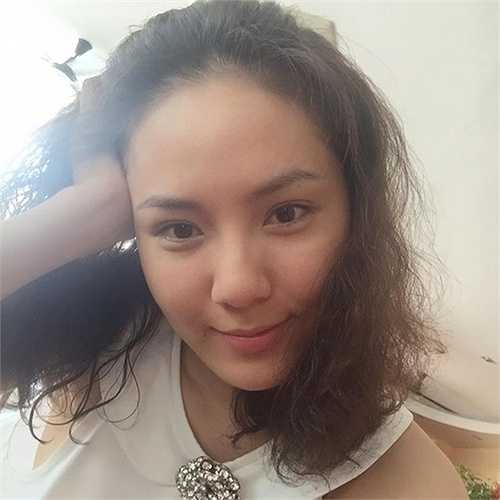 Ca sỹ Phương Linh thường xuyên khoe ảnh mặt mộc trên trang cá nhân. 