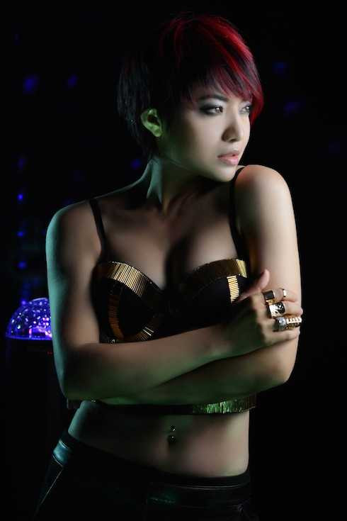 Hình tượng bốc lửa, nổi loạn của nữ ca sỹ, diễn viên.