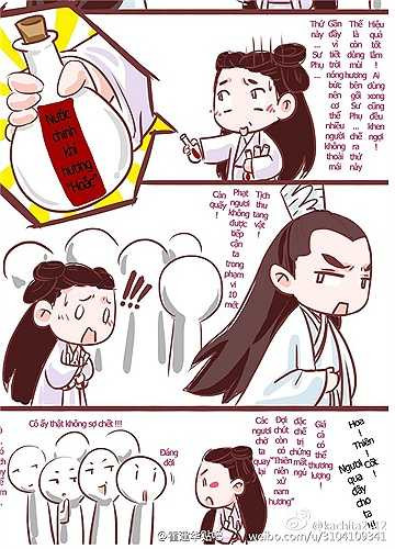 'Đừng nghĩ ngươi quá đáng yêu mà ta không dám trừng phạt nha!' 