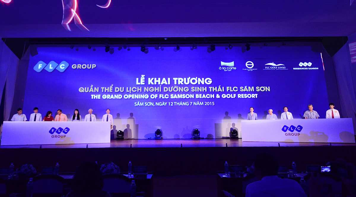 Khai trương khu du lịch nghỉ dưỡng sinh thái FLC Sầm Sơn