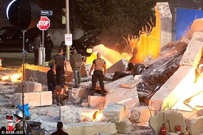 Một trong những cảnh quay hoành tráng của phim.