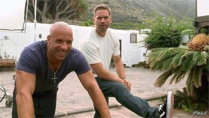 Nam diễn viên Vin Diesel, người bạn thân của Pau Waker qua các phần của Fast & Furious.