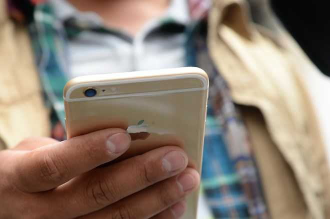 Mẫu iPhone 6Plus. (Nguồn: AFP)