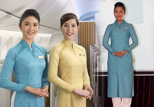 Tháng 3.2015 vừa qua, đồng phục áo dài mới của tiếp viên hàng không Vietnam Airlines cũng trở thành đề tài bàn tán. Qua một số bức ảnh rò rỉ trên mạng, nhiều người cho rằng trang phục này không hề đẹp. 