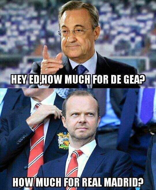 Ảnh chế vui nhộn về cách làm nhanh gọn của Woodward trên thị trường chuyển nhượng