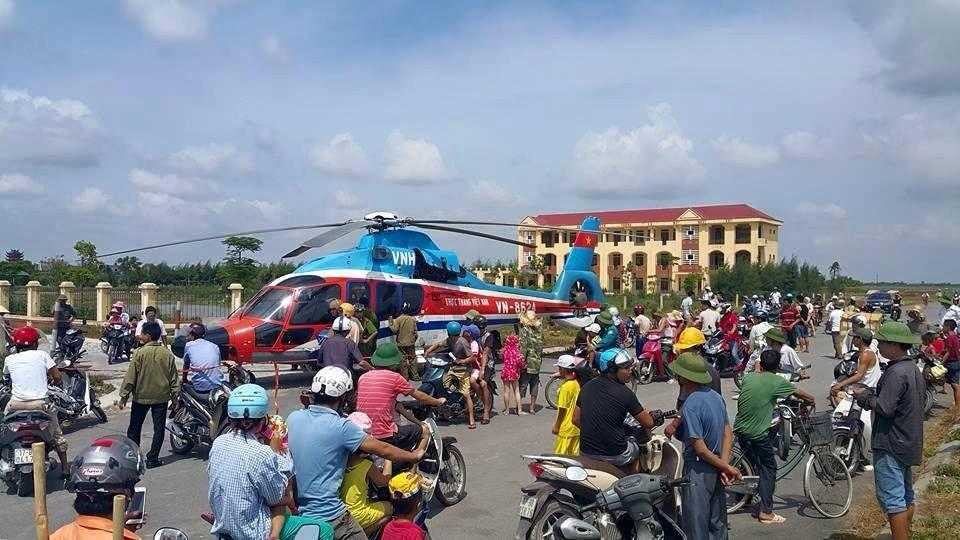 Gặp sự cố, máy bay quân sự hạ cánh khẩn cấp ở Thái Bình