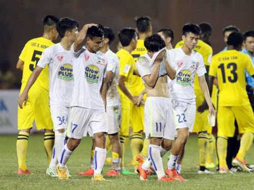 HAGL thua liên tiếp