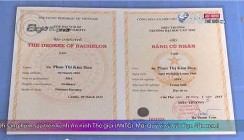 bà bán chuối, đỗ cử nhân, ĐH luật, trứng vịt, Tiền Giang