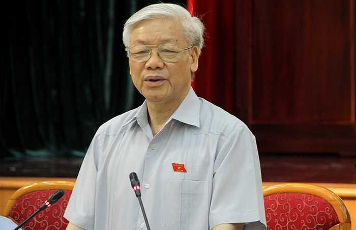 Tổng bí thư Nguyễn Phú Trọng