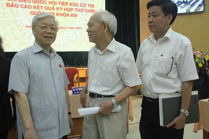 Tổng bí thư Nguyễn Phú Trọng