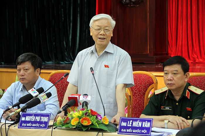 Tổng bí thư Nguyễn Phú Trọng thăm mỹ