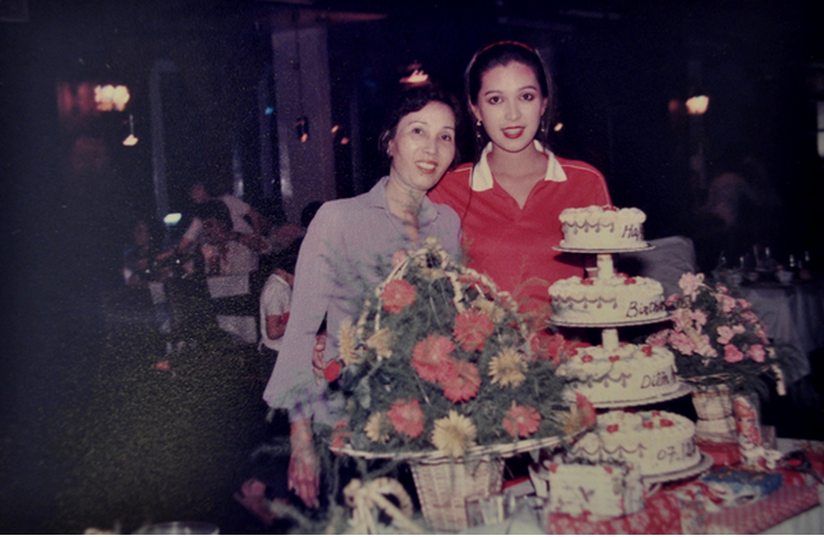 Năm 1984, Diễm My được mẹ tổ chức bữa tiệc sinh nhật hoành tráng kỷ niệm tuổi 22 tại một nhà hàng ở trung tâm Sài Gòn.